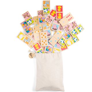 Domino game - animals